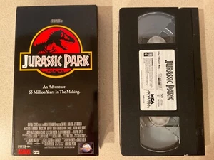 Jurassic Park (VHS, 1994) Sam Neill, Laura Dern, Jeff Goldblum - Picture 1 of 3