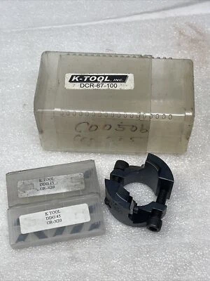 K-TOOL DCR-87-100 Removable Drill Chamfer Ring, Bodies .876-1.000, DDG-45 Insert - Image 1 of 4