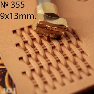 Leather Stamp Tools Stamps Stamping Carving Brass Tool Crafting Punch DIY #355 - Picture 1 of 12