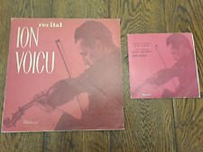 Ion Voicu - Recital Ion Voicu. 12 Zoll + Balada 7 Zoll. Seltene Schallplatte - ECE 086. EX