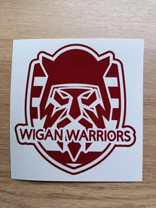 Wigan Warriors Unofficial Logo Vinyl Decal Car Windows Laptop Waterproof - Picture 1 of 3