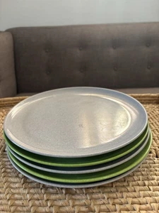 Vintage Mid Century "Color Flyte by Branchell" Melmac Set of 6 Plates 9.5 - Picture 1 of 6