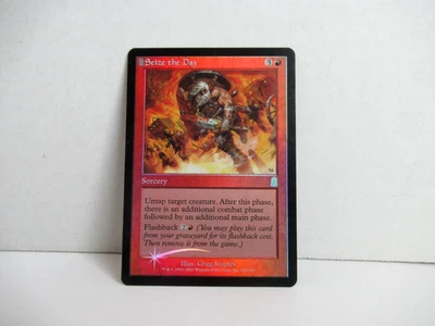 SEIZE THE DAY  rare  foil ODYSSEY Magic the Gathering Unplayed  Near MInt - Image 1 of 3