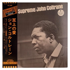 NM JOHN COLTRANE A LOVE SUPREME IMP88060 IMPULSE JAPAN LP OBI - Picture 1 of 5