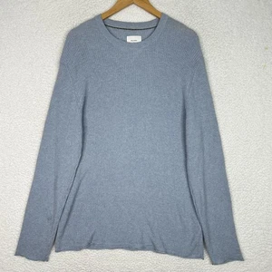 Billy Reid Pullover Herren Extra Large Kaschmirmischung Waffel Strickpullover - Bild 1 von 14