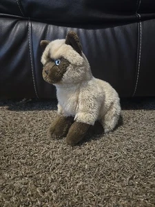 Very Rare Ganz Siamese Cat Kitten Plush - Picture 1 of 6