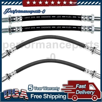 Manguera hidráulica de freno inferior delantera superior para Toyota Corolla 1975-1979 Foto 1 de 4