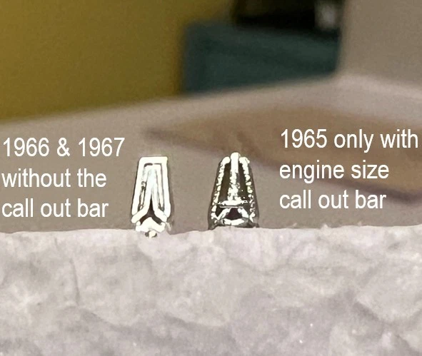 1965 年仅 PLYMOUTH 复制木装饰适用于 1/25 促销汽车或挡板 — 第 1/2 张图片