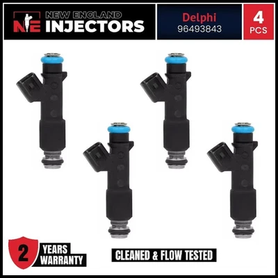 Reman OEM Delphi 96493843 Fuel Injector Set of 4 for 2004-2008 Suzuki 2.0 I4 - Image 1 of 4