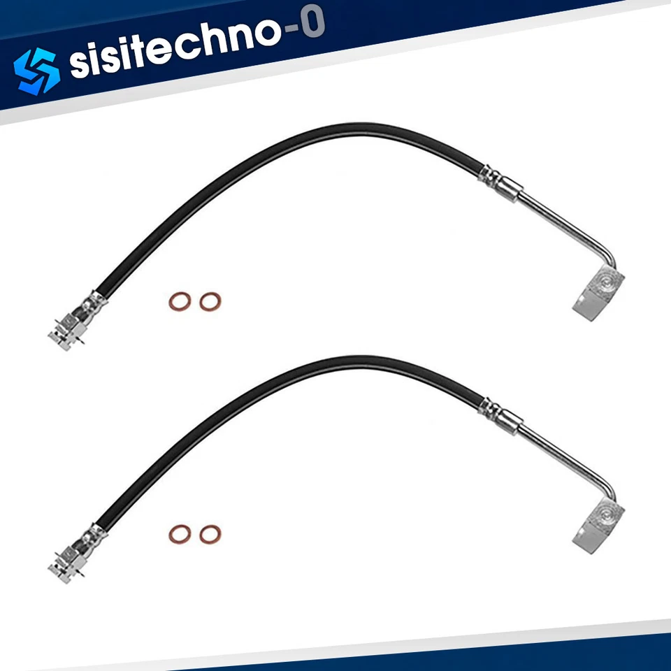 Manguera hidráulica de freno delantero para Ford F-250 F-350 1980 1981 1982 6,6 L Foto 1 de 2