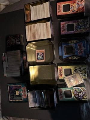 Yugioh Card Lot - Holos, 1st Editions, Vintage, Commons w/ Tins - Image 1 of 4