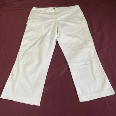 Ralph Lauren Women's Pants Stretch  Size 12 White - Image 1 of 4