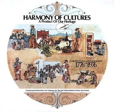 Harmony of Cultures by Voz Vaqueros: The Singing Men of Las Cruces 2-LP Foto 1 de 2