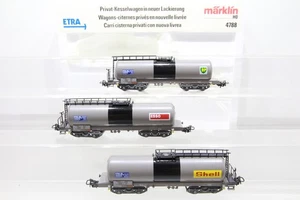 H0 Märklin 4788 SBB Set ETRA AG Kesselwagen Güterwagen AC OVP N103 - Picture 1 of 4