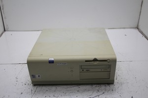 Vintage Dell Optiplex GX1 Intel Celeron 400 MHz 320 MB - NO HDD Missing Caddy