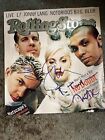 signed Gwen Stefani + 2  No Doubt Autograph Rolling Stone magazine cover