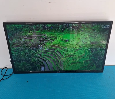 JVC LT-32C350 32" HD Ready LED TV HDMI USB SCART - Black - Image 1 of 4