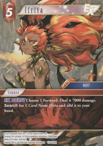 FINAL FANTASY TCG 1 X IFRITA 14-002R - RARE N0T FOIL - FIRE - Bild 1 von 1