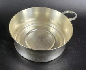 Art Deco WMF Flasche Untersetzer - Abtropfschale - Messing Versilbert - 10,5 cm - Bild 1 von 4