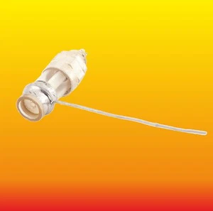 (1-4) pF LOT OF 2 TESLA VARIABLE PISTON GLASS TRIMMER CAPACITORS - Picture 1 of 2