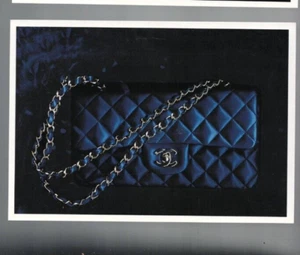 CHANEL ACCESORIOS 1996 postal, BOLSO AZUL - Imagen 1 de 1