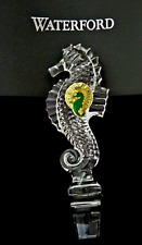 Waterford Crystal SEAHORSE Wine Bottle Stopper  4.5" Classy New/Boxed Ships Free