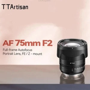 TTArtisan 75mm F2 AF Full Frame Large Aperture Portraits Lens for Sony Nikon - Picture 1 of 11