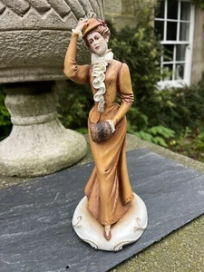 CAPO-DI-MONTE Porzellan elegante Dame Figur 28 cm groß - Bild 1 von 10