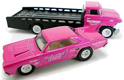 Mattel Hot Wheels Team Trasporto '68 Dodge Dart Horizon Hauler GJT39 Car Cultura - Immagine 1 di 2