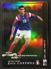 2013-14 Panini WCCF All Time Legends ATLE Eric Cantona France refractor card