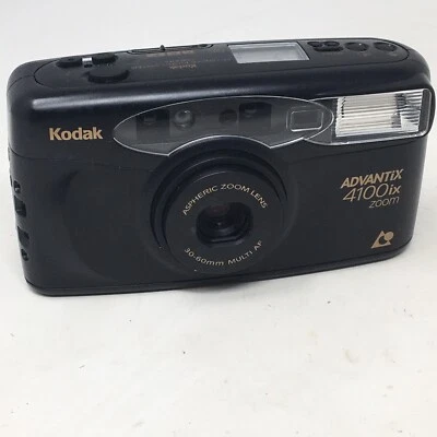 Kodak Advantix 4100 IX Zoom APS Point & Shoot Film Camera - Image 1 of 4