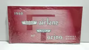 1968 Ford Torino Fairlane Owners Manual Reprint Sealed - Foto 1 di 3