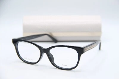 NUEVAS GAFAS JIMMY CHOO JC 198/F 807 NEGRO ORO MONTURAS AUTÉNTICAS 52-15 Foto 1 de 4