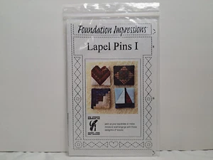 Graphic Impressions Pattern (Foundation Impressions) - Lapel Pins I - Picture 1 of 3