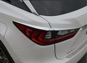 Rear Light Tail Cover Trim For 2016-2019 Lexus RX200t RX300 RX350 RX450h Chrome - Picture 1 of 2