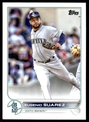 2022 Topps Update Eugenio Suarez Seattle Mariners #US137 - Image 1 of 2