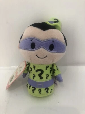 Mini muñeca de peluche Hallmark Itty Bitty The Riddler Batman DC Comics nueva Foto 1 de 2