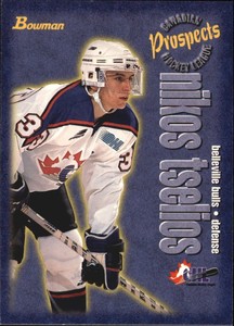 1997 Bowman CHL #138 Nikos Tselios TP