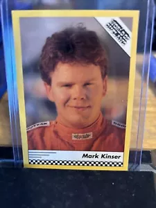 1991 World of Outlaws Racing, Mark Kinder #3, in schützendem Toploader-Gehäuse. - Bild 1 von 2