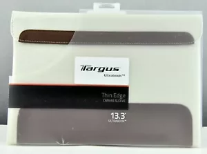 Brandneu Targus UltraBook dünner Rand Canvas Hülle Baumwolle Canvas 13,3" USA Versand - Bild 1 von 6