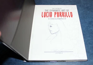 DYNAMITE ART OF LUCIO PARRILLO REMARKED signed EDITION DF HC HARD COVER 2021 - Picture 1 of 3