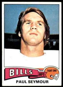 Topps Paul Seymour Buffalo Bills 1975 #185 - Imagen 1 de 2