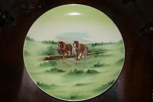 DRAFT HORSE PLATE SHIRE, SUFFOLK PUNCH,BELGIAN - Picture 1 of 2