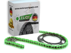Kettensatz grün HRT für Yamaha Raptor YFM 660 R Z.16/38 - Bild 1 von 8