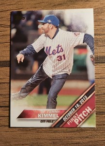 2016 Topps First Pitch Jimmy Kimmel #FP-2 New York Mets