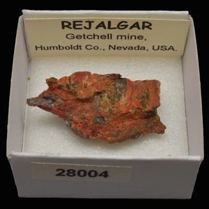 REJALGAR (Getchell mine, Humboldt Co., Nevada, USA) #28004 / Realgar - Imagen 1 de 1
