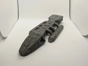 Battlestar Galactica TOS Original Ship Modelo Kit BSG Prop Réplica Miniatura 3d - Imagen 1 de 10