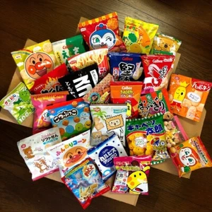 Japanisches Snack & Süßigkeitenbox Set, 25-teilig, breites Sortiment - Bild 1 von 1