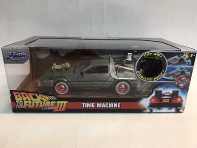 Jada Toys De Lorean TIME MACHINE Back to the Future III 1/24 die cast 253255027 - Immagine 1 di 3