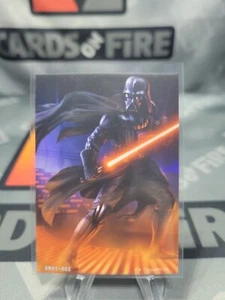 2023 Star Wars Card.Fun #SW01-002 Darth Vader Base Card Disney - Picture 1 of 2